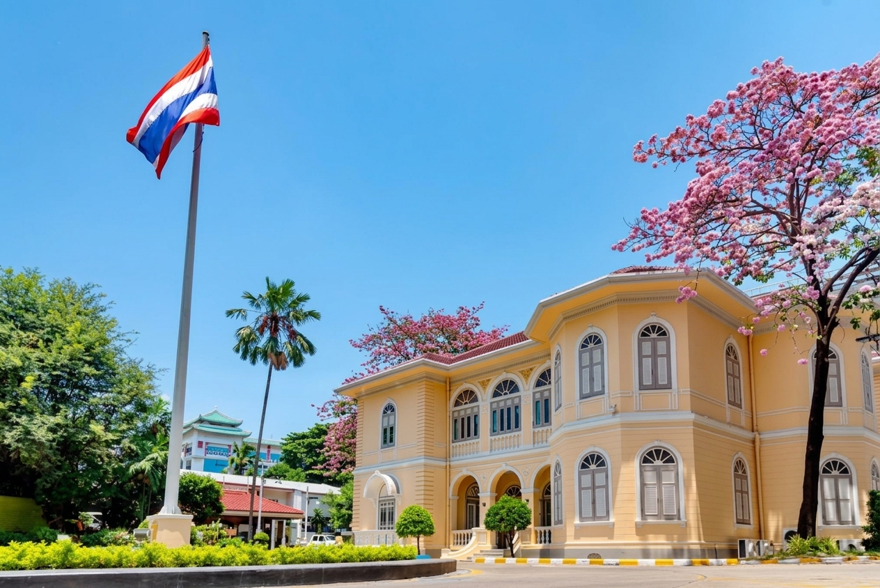 บ้านพิบูลธรรม เชิงสะพานกษัตริย์ศึก ที่ตั้งสำนักงาน พพ.